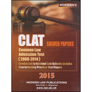 Modern Law Publication's CLAT Solved Papers by N. A. Zuberi